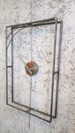 Zegar ścienny metalowy 60x40