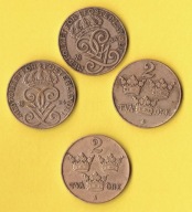 Szwecja 2 ORE 1924 r.