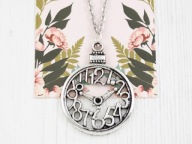 Native Bloom wisiorek ZEGAR vintage retro NB75