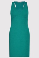 Americanos zielona sukienka mini M 38 dopasowana letnia casual