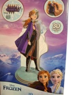Figurka 3D ANNA, stwórz własną figurkę Kraina Lodu Frozen, DIY