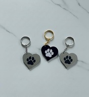 Zestaw 3 sztuki breloczek na co dzień zawieszka do kluczy Amstaff pitbull