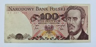 100 ZŁOTYCH 1982 seria KF