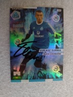 Karta panini autograf Ruch Chorzów 15/16 Expert Łukasz Surma
