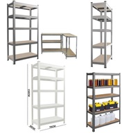 REGAŁ MAGAZYNOWY METALOWY WARSZTATOWY SOLIDNY 150 X 70 X 30 CM 150 KG