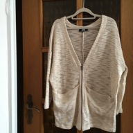 SWETER BIK BOK BEŻ JASNY (M-L) SUWAK KIESZENIE