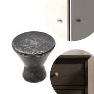 IKEA IDANAS UCHWYT MEBLOWY GAŁKA STARE SREBRO HEMNES BRIMNES PAX METOD