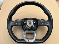 AUDI Q5 SQ5 80A FY 16-24 KIEROWNICA ŚCIĘTA S-LINE MANETKI ORYGINAL IDEALNA