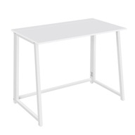 BIURKO KOMPUTEROWE MAX 1.0 - białe / nogi białe, LEOBERT, model_2874_1.5903