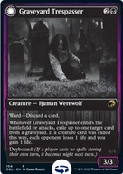 MTG Graveyard Trespasser // Graveyard Glutton Rare DBL