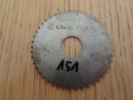 Frez piłkowy hss 62 mm 1,45 mm 44 zębów HSS (151)