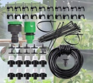 SYSTEM DO NAWADNIANIA TRAWNIKÓW KURTYNA WODNA WĄŻ ZESTAW ZRASZACZ 10 M