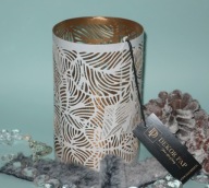 Lampion metal Dekor-Pap 15,5 cm WYPRZEDAŻ