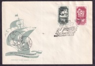 1958 Przybycie Polaków do Ameryki FDC Fi 928-29