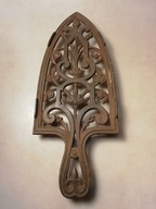 STARA ŻELIWNA PODSTAWKA POD ŻELAZKO - SECESJA