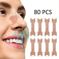 PLASTRY NA CHRAPANIE NA NOS LEPSZE ODDYCHANIE 70SZTUK + 10 GRATIS