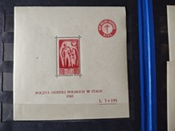 Poczta osiedli polskich w Italii - 1945, bloczek