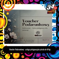 Voucher Podarunkowy - usługa pielęgnacyjna pieska do 10 kg
