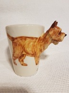 Magiczny Kubek Cairn terrier 3D głowa psa rękodzieło rzeźbiony