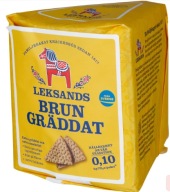 leksands BRUN GRADDAT chleb żytni pełnoziarnisty 200g SZWEDZKI zółty