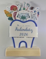 KALENDARZ NA BIURKO 2026 DENTYSTYCZNY