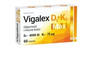 Vigalex D3 4000 IU+K2 Max 60 tabletek odporność i mocne kości