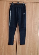 GU Fashion czarne damskie jeansy na gumie w pasie M/L pas 74 cm