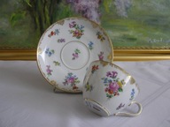 DREZNO I SZCZAWIENKO _ CUDOWNY ZESTAW DO KAWY_ ręcz. mal. _ PONAD 120 LAT.