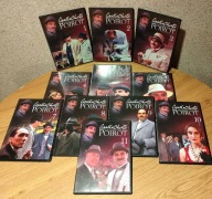 POIROT po polsku 22 filmy, płyty nr 1-11 DVD PL z lektorem