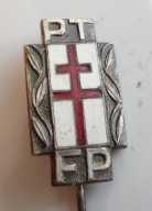 PTFP Polskie Towarzystwo Ftyzjopneumonologiczne (od 1959) Krzyż lotaryński