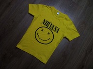 NIRVANA super modny t-shirt ''S''