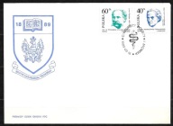 *FDC ROCZNIK 1989 Fi 3073-74 kas. CHIRURDZY POLSCY