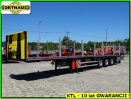 Naczepa platforma 13,60 m, ład. 30T -SAF, podłoga drewno, zamki na KONTENER