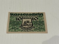 10 Heller (Hainburg) notgeld Austria; N#220815; stan AU