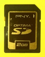 SD 2 GB >> P N Y >> Made in JAPAN