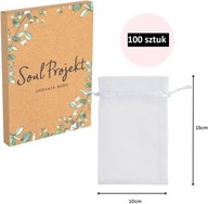 100 x WORECZKI Z ORGANZY NA PREZENT ŚLUB WESELE