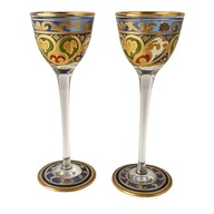 Józefina kryształowe kieliszki Jodhpur- likierówki.