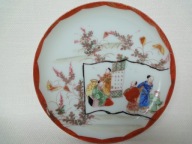 CHINY r. malowany talerzyk