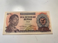 Indonezja - 2,5 rupii - 1968 - UNC