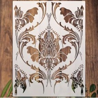 Szablon symetryczny malarski,do malowania, tortu, dekoracja malarski 2