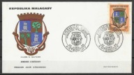 Madagaskar - koperta,FDC,kultura (22/01/1968)
