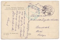 Kraków Tondos 1917r obieg 34 Pułk Ob. Krajowej do Przeworsk Błonie Browarne