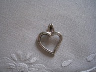 Zawieszka Wisirek SERDUSZKO srebro pr 925