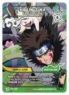 Naruto Mythos TCG - Kiba Inuzuka Fang Over Fang (113/130) - Rare HOLO