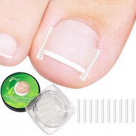 Rurki silikonowe na wrastające paznokcie 20 sztuk