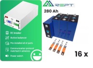 Ogniwo 3.2v 280Ah LIFEPO4 + 15 kW DIY kit Box BMS Magazyn energii x 16sztuk