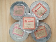 5 x FILM 16 mm KASETY kolor Rzut ukośny poziomy pionowy Swobodne spadanie