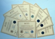 KRÓLEWSKA KOLEKCJA ZŁOTYCH MONET 2009 - 2010 ORYGINALNE CERTYFIKATY KOMPLET