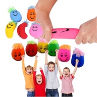 GNIOTEK ANTYSTRESOWY REHABILITACYJNY BUŹKA UŚMIECH Z MASĄ MĄCZNĄ ZOŚKA 5SZT