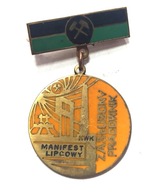 ZASŁUŻONY PRACOWNIK KWK MANIFEST LIPCOWY - DUŻA